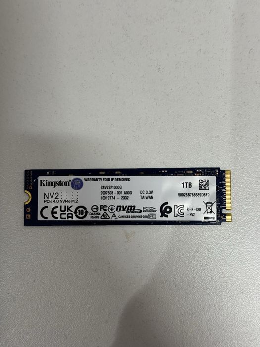 Ssd m.2 1 tb Kingston Ссд 1 тб кингстон