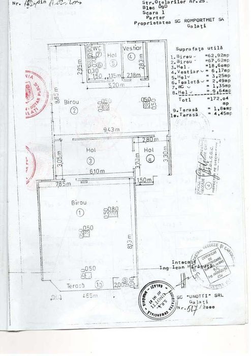 Inchiriez spatiu comercial