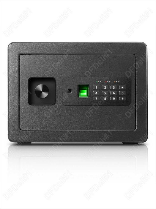 Сейф 250х350х250 Deli 33559 электронный код+отпечаток пальца 10.1 кг