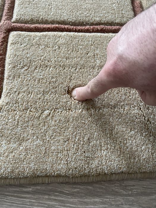 Ковер почти новый