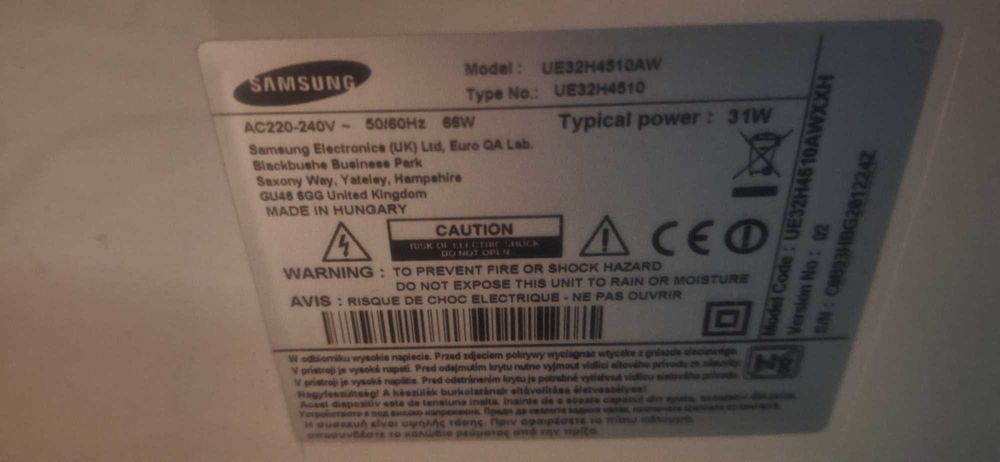 Топ Оферта Запазен Samsung 32 inch HD Smart TV