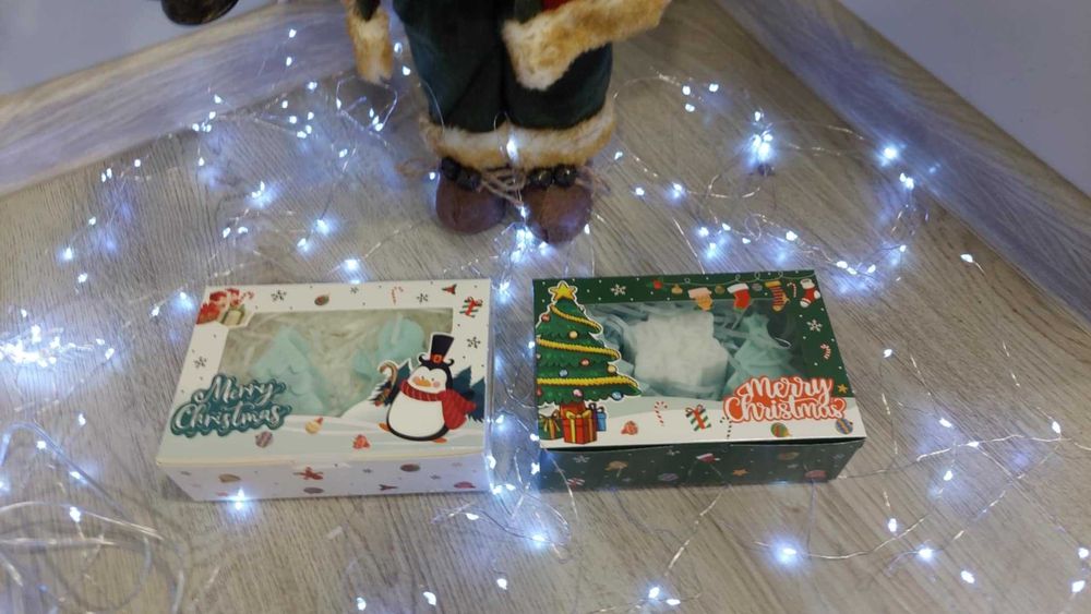 Коледна кутия със сапунчета