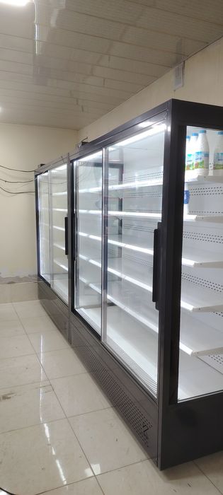 Витрина холодильная горка для молочный изделий и напитков