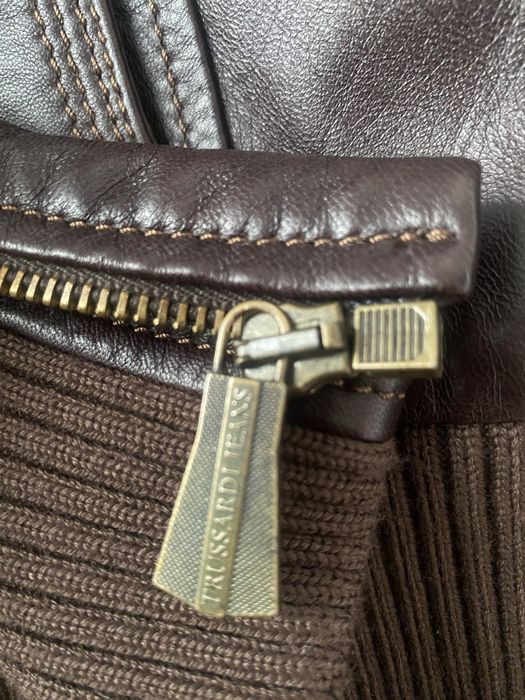 Geaca piele Trusardi 500lei