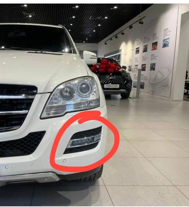 Противотуманка ML W164 рестайлинг