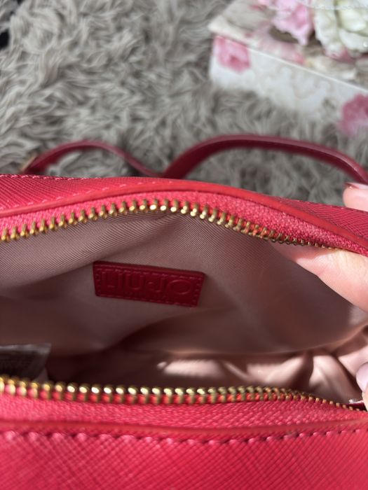 Liu Jo чанта - Бяла с червено