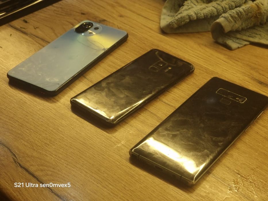 Samsuns s9, samsung note 9, mi 11 lite