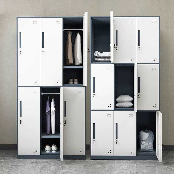 Po‘lat ofis shkafi, maktab, bog'cha kiyim, kitob va jurnal uchun