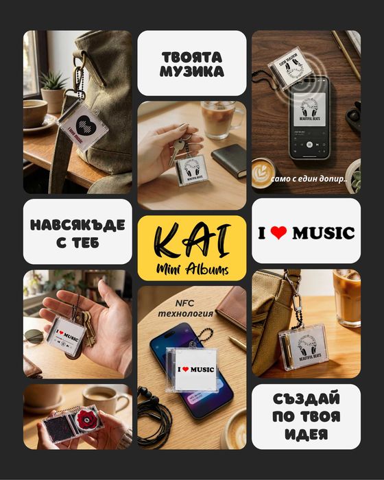 Персонализиран мини CD албум – оригинален подарък