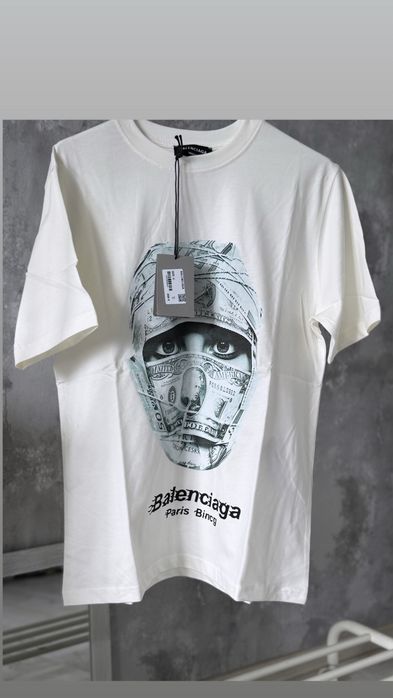 Tricou Balenciaga OFF White Amiri