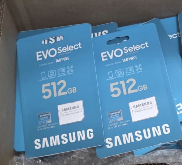 Card micro Sd Samsung Evo Select 512gb A2 V30 4k nou sigilat original