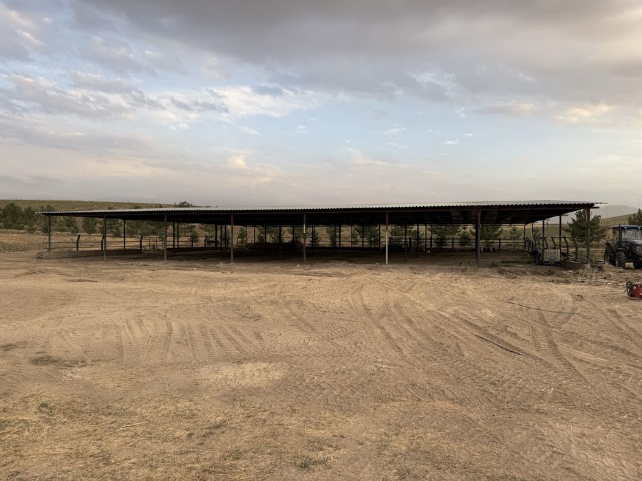 Навес профлист ферма