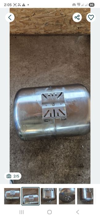 Vas expansiune 100 l inox