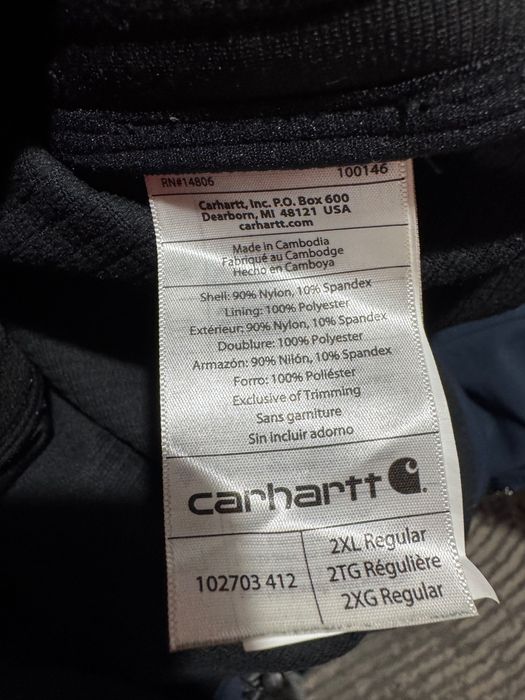 Carhartt  MEN'S ROUGH Cut Jacket.