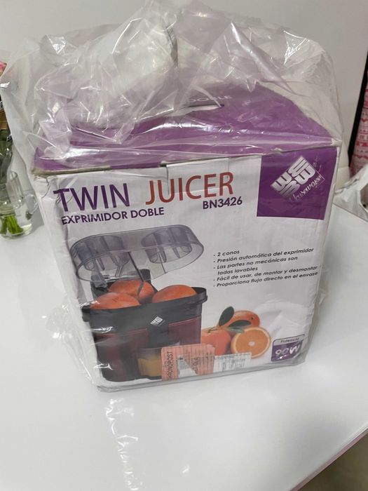 twin juicer storcator fruce automat- NOU- SIGILAT