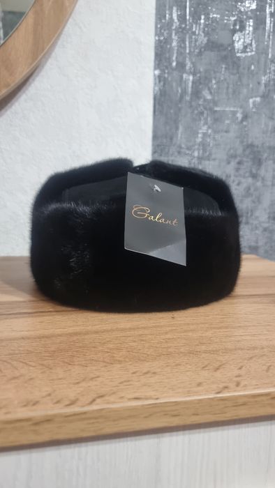 Норковая шапка ушанка