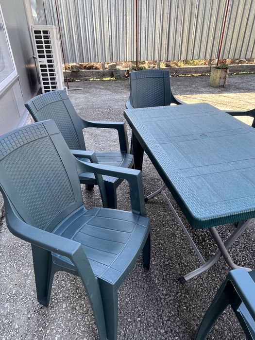 Столове градински, комплекти,  столове, стол, пластмасов, маса