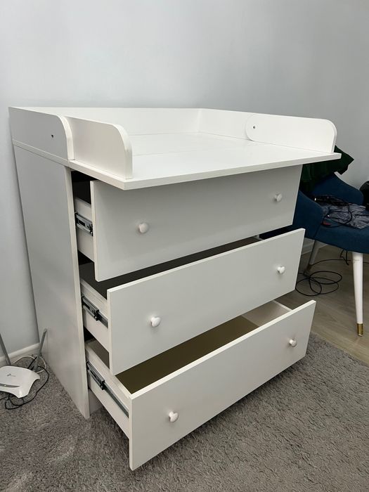 Пеленальная тумба для новорожденных