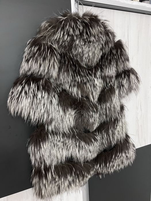 Палто естествен косъм