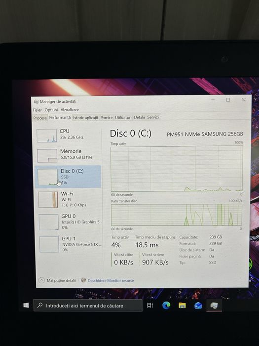 Laptop gaming| i7gen6| 16gb ram ddr4| GTX1060 6gb