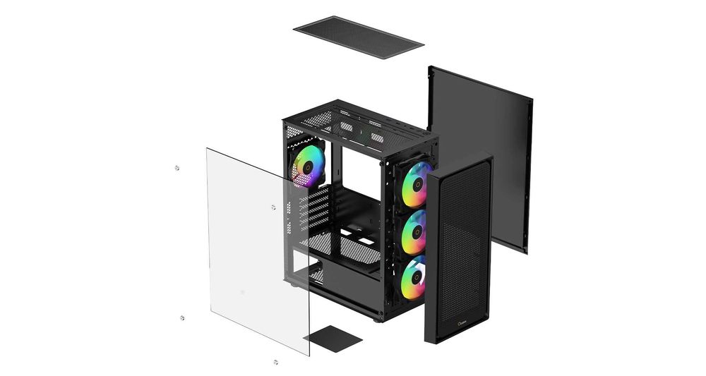 \ Корпус Ocypus Gamma C50 BK ARGB