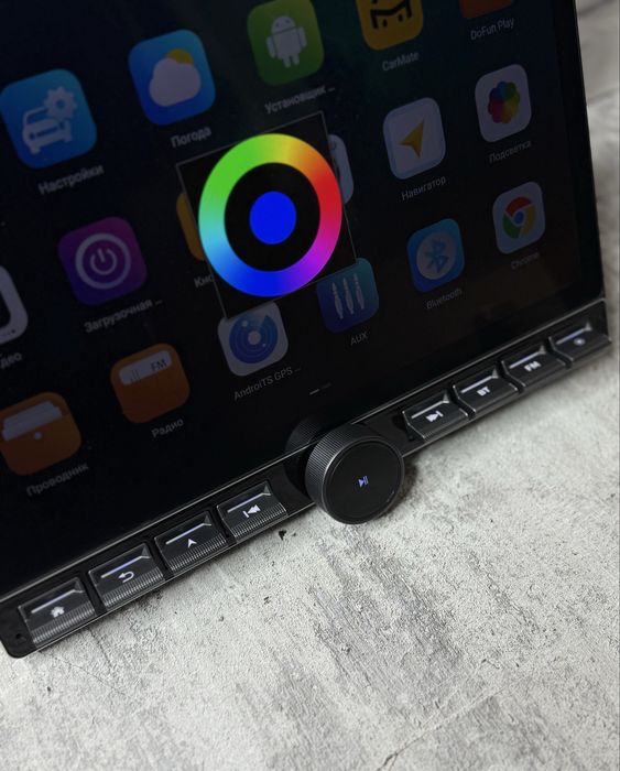 Магнитола 15 андроид 13 дюйм 2К 8 ядер 4/64 сим карта CarPlay янги