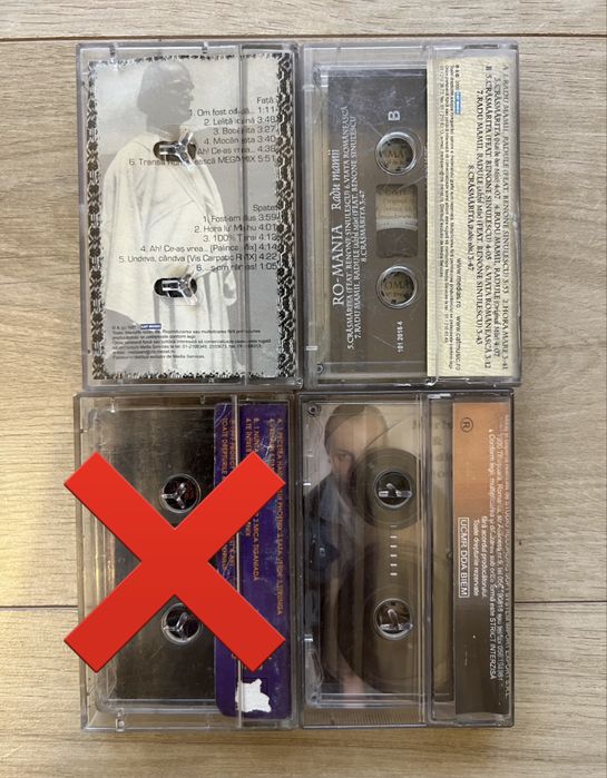 Colectie Casete originale - muzica Etno
