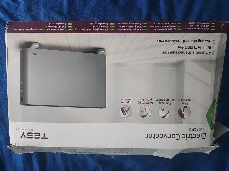 Calorifer electric de podea Tesy