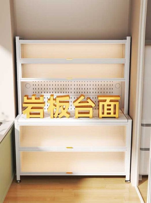 Шкаф с прозрачной дверцей/организованное хранение посуды