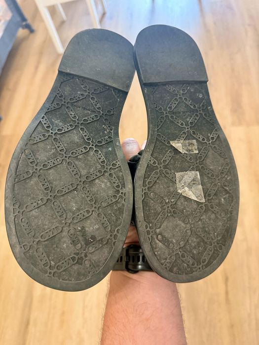 Papuci Michael Kors Dana Braided Slide – damă, mărimea 38,5 (US 8)
