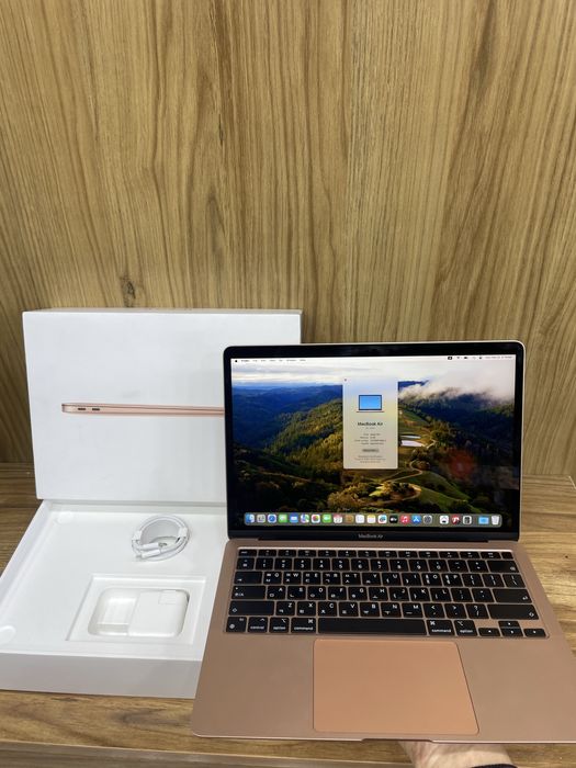 Macbook Air M1 Gold, 2020-yil, 8/256gb, макбук айр/ейр голд М1