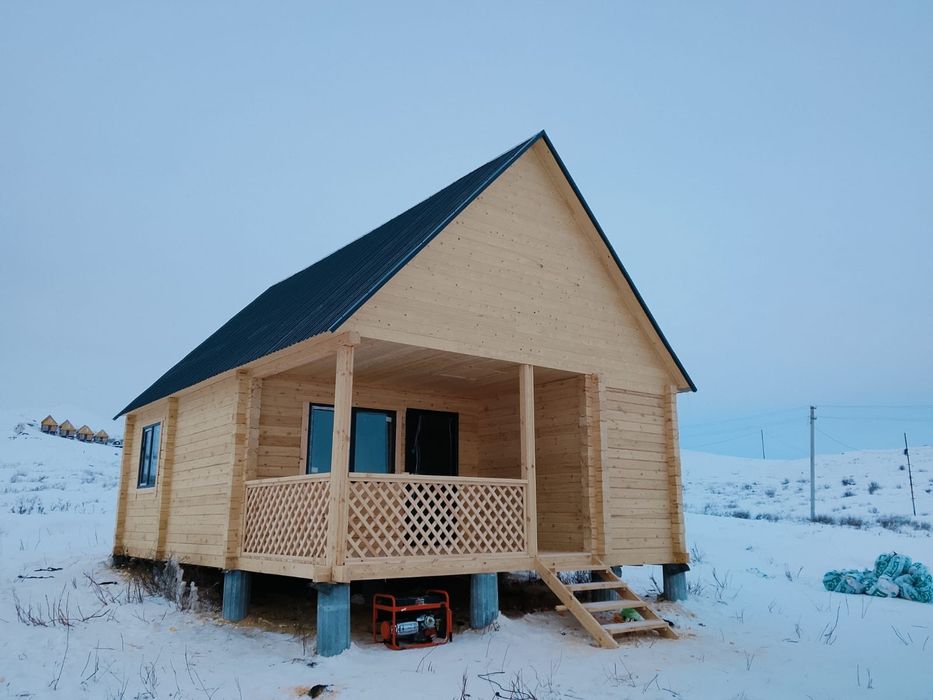 Сруб из профилированного бруса