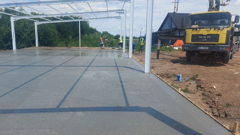 Turnare beton elicopterizat