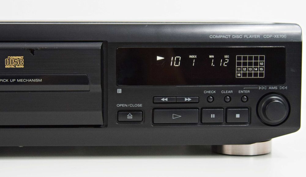 CD Player Sony CDP-XE 700, seria QS
