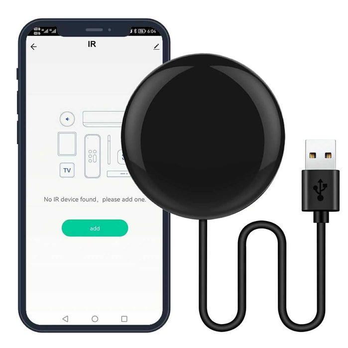 Telecomanda smart IR WiFi Tuya TV AC aplicatie aer conditionat telefon