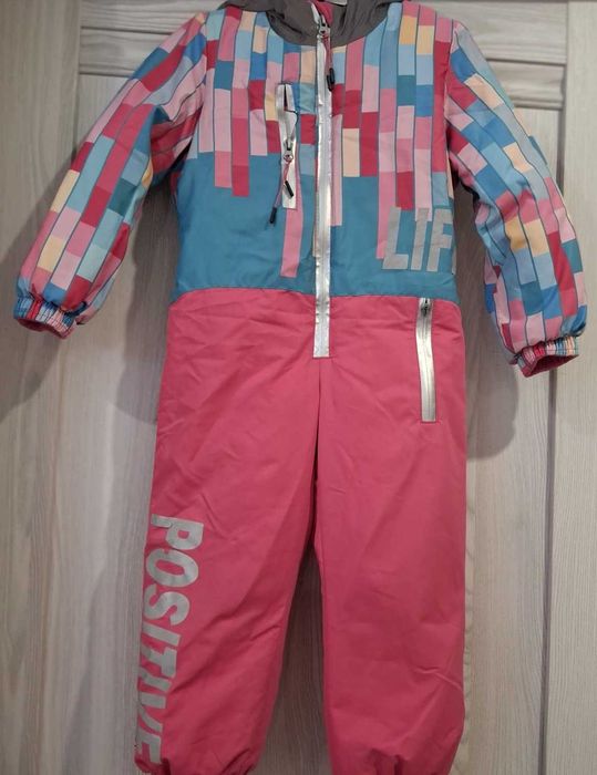 Детский зимний комбинезон на девочку