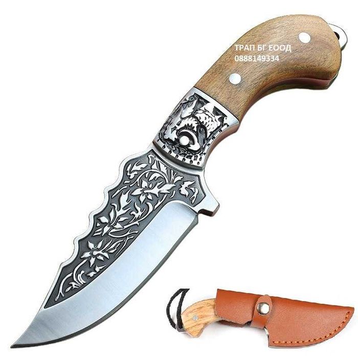 Ловен Нож HTWM-25 подходящ и за дране FULL TANG