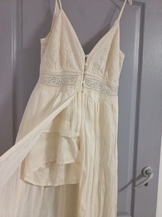 Zara rochie salopeta maxi