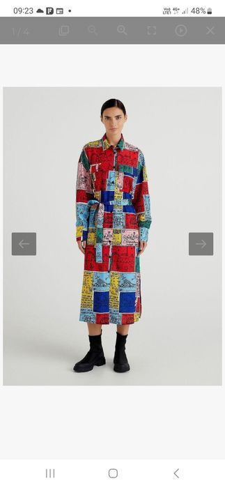 Рокля United Colors of Benetton