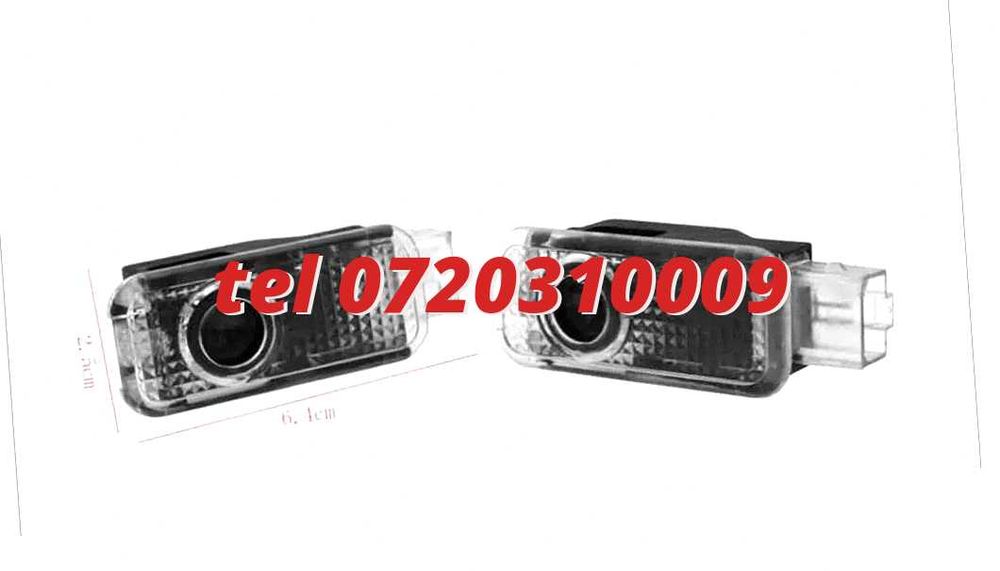 Pachet Lumini Logo Portiera Audi A3 , A4 , A5 , A6 , A8 Q3 Q5 Q7