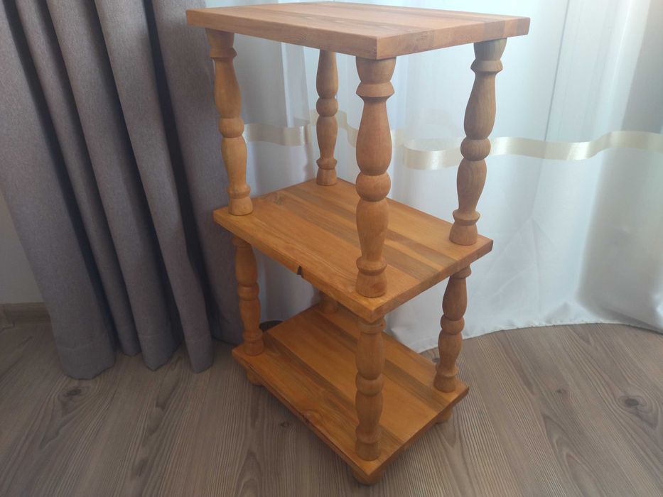 Дървена етажерка на три нива !!!