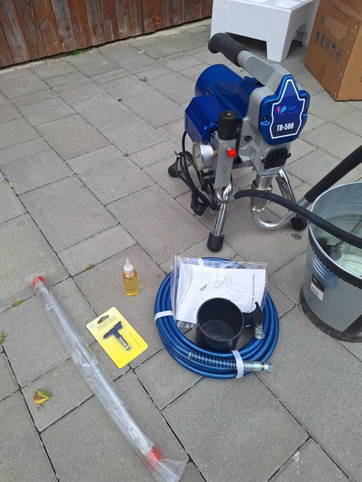 Pompa zugravit vopsit lavabila airless TD 500