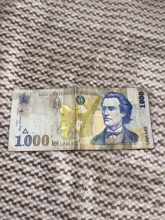 Bancnota 1000 lei vechi-1998