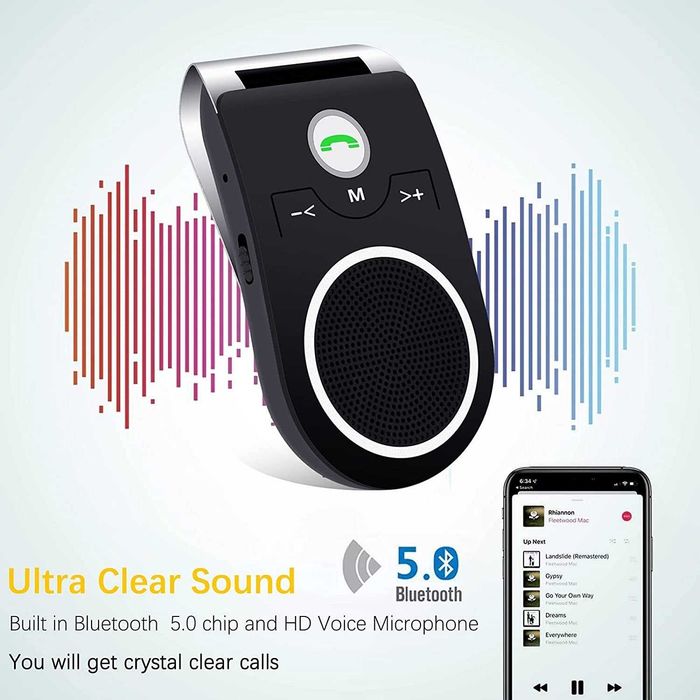 T825 - Bluetooth високоговорител за кола, комплект за свободни ръце за кола