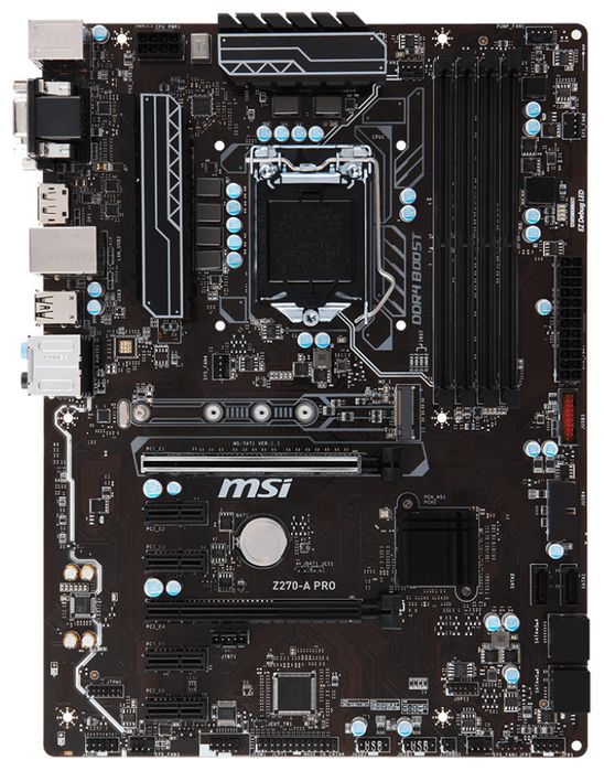Продам плату MSI Z270, в идеале