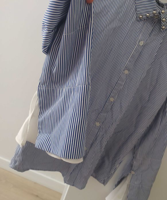 Cămașă mâneci bufante M