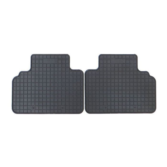Set covorase auto din cauciuc Ford Tourneo Courier 2014-, Custom din 2012-, randul 2, presuri BestAutoVest, negre, 2 buc