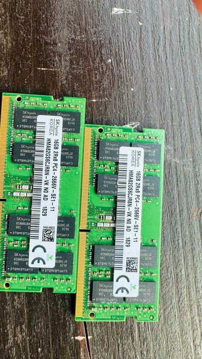 Vând kit memorie laptop SK hynix 32GB (2x16GB) DDR4 2666MHz