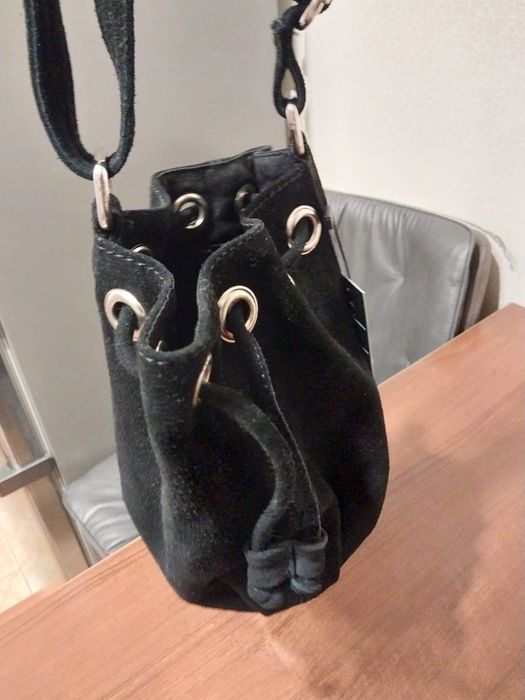 Сумка замшевая  новая