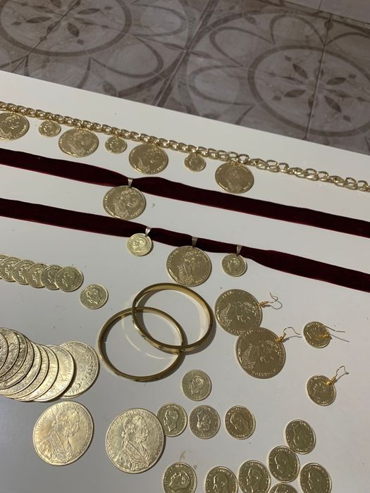 Vand salba din monede placate franc iosef